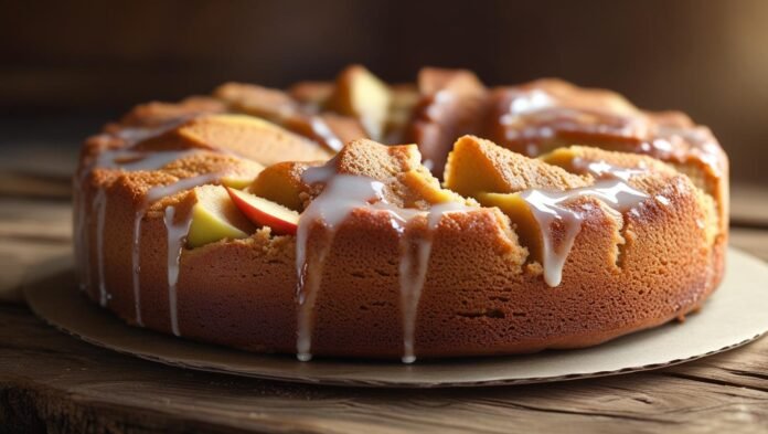 Receita de Bolo de maçã fit