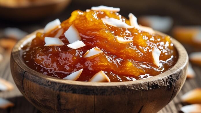 receita de doce de abobora com coco