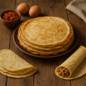 Massa de Panqueca Tradicional: Leve, Versátil e Sempre Deliciosa