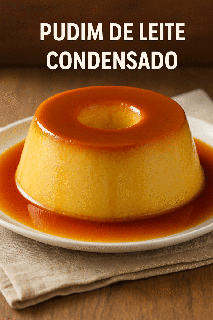 Receita de pudim de leite condensado