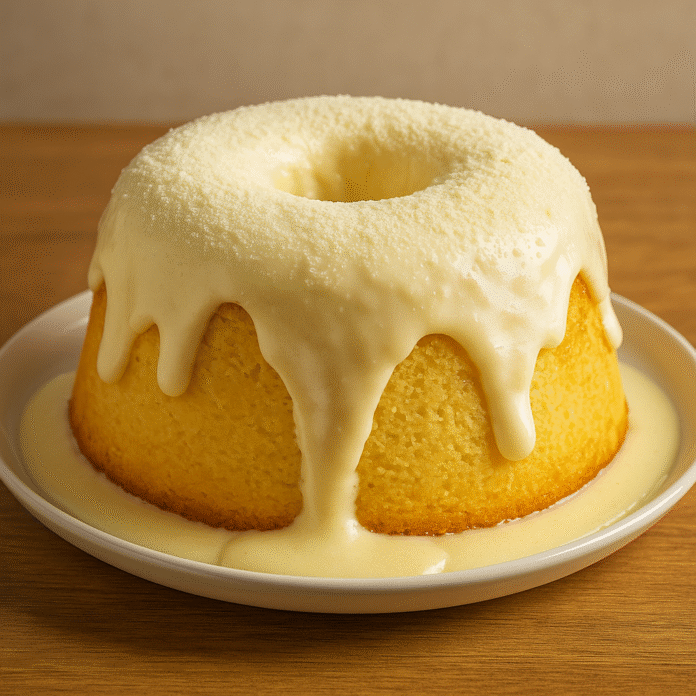 bolo vulcão Receita de Bolo Vucão de leite ninho