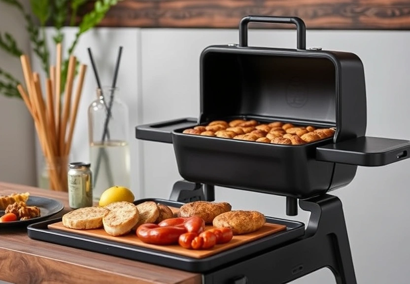 Representação visual de Avaliação do Traeger Flatrock 2: Prepare Refeições Deliciosas ao Ar Livre com Este Grill Incrível