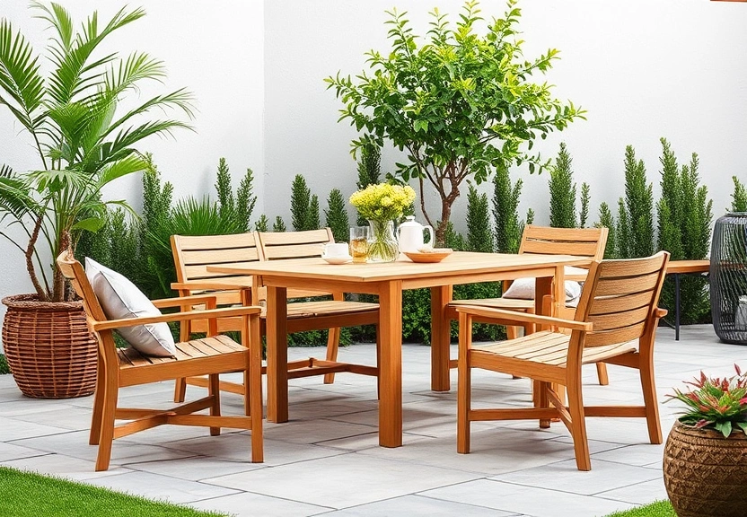 Representação visual de Descubra por que este Conjunto de Jantar em Polywood é o Melhor Móvel de Patio que Você Pode Comprar
