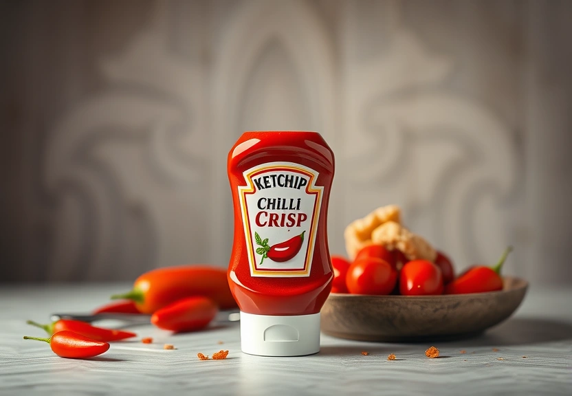 Representação visual de Descubra o Novo Ketchup Chili Crisp: O Must-Try dos Amantes de Comida Picante!