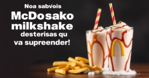 McDonald’s Revela Novo Sabor de Milkshake Misterioso que Vai Surpreender!