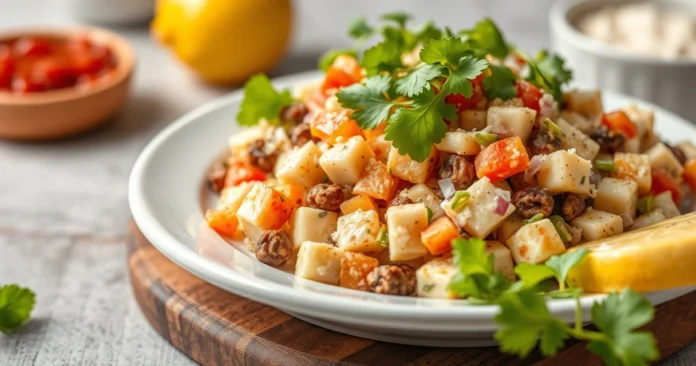 receita de salada de feijão