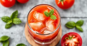 Transforme seus Tomates em Delícias: A Magia da Água de Tomate Neste Verão