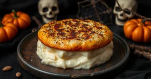 Deliciosa Caveira de Queijo para Arrasar na Noite das Bruxas