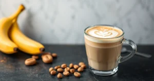 Descubra o Irresistível Latte de Banana com Sabor de Pão Caseiro