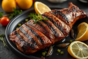 Robalo Grelhado com Molho Cítrico: Elegância e Sabor em um Só Prato