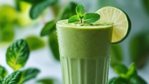 Vitamina de Abacate Cremosa e Saudável: Energia Verde para o Seu Dia!