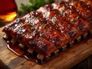 Costelinha de Porco Assada com Mel: Suculência e Sabor Irresistível