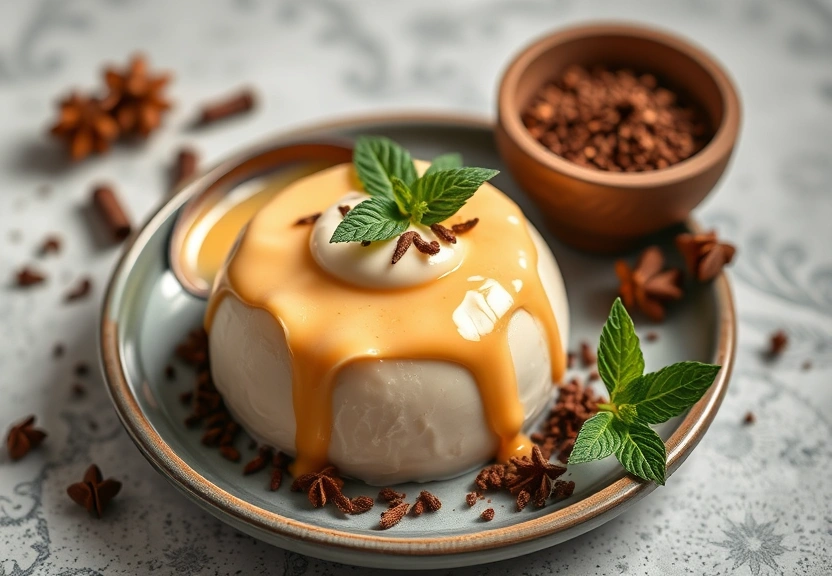 Representação visual de Creme de Abóbora com Especiarias: O Sabor do Outono no Seu Café