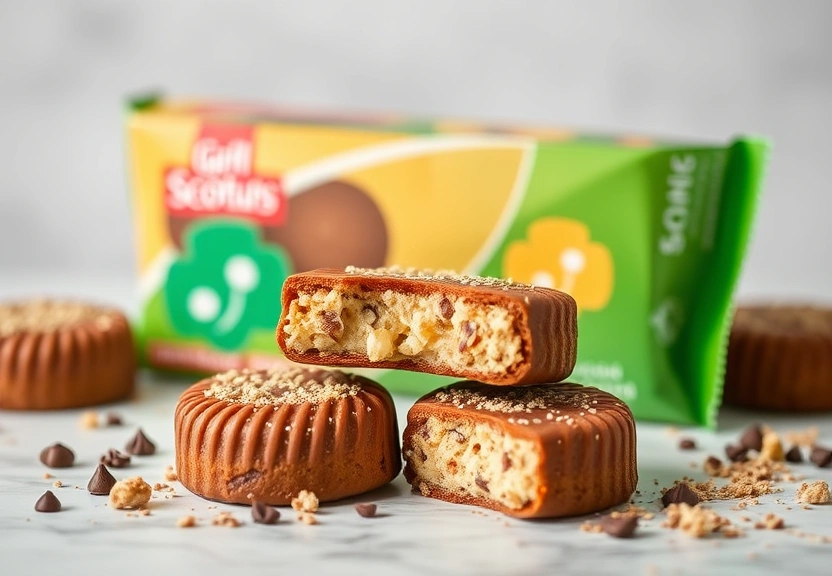 Representação visual de Experimentei o Novo Biscoito das Girl Scouts e Já Quero Mais!