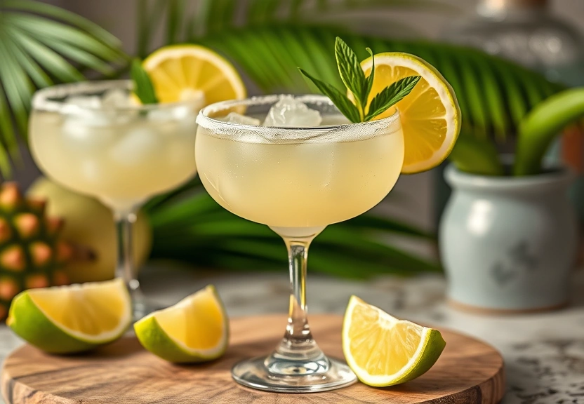Representação visual de Descubra a Delícia das Margaritas de Goiaba: Um Sabor Tropical Irresistível
