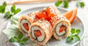 Deliciosos Rolos Primavera de Poke: Sabor e Frescor em Cada Mordida