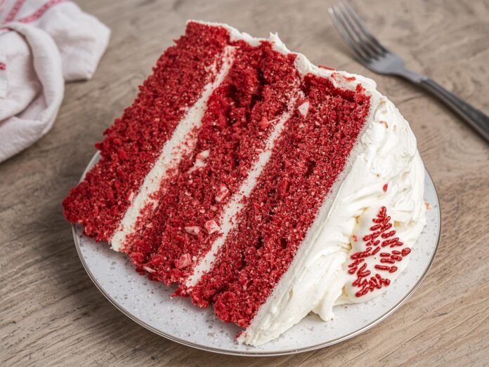 Receita de Bolo Veludo Vermelho