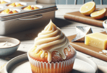 O Muffin de Limão com Cobertura de Glacê Que Vai Derreter na Sua Boca! Receita de Muffin de limão com cobertura de glacê