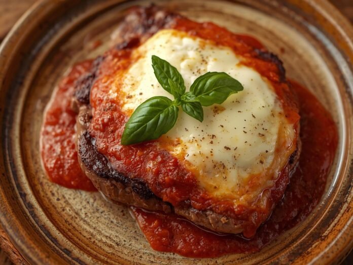 Receita de um deliciosobife à parmegiana