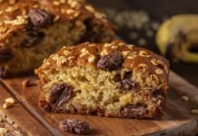 Bolo de Banana com Aveia e Passas: Aprenda a Fazer essa Receita Saudável em 5 Passos Receita de bolo de banana com aveia e passas