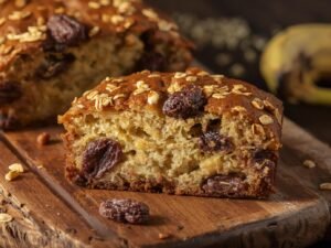Bolo de Banana com Aveia e Passas: Aprenda a Fazer essa Receita Saudável em 5 Passos