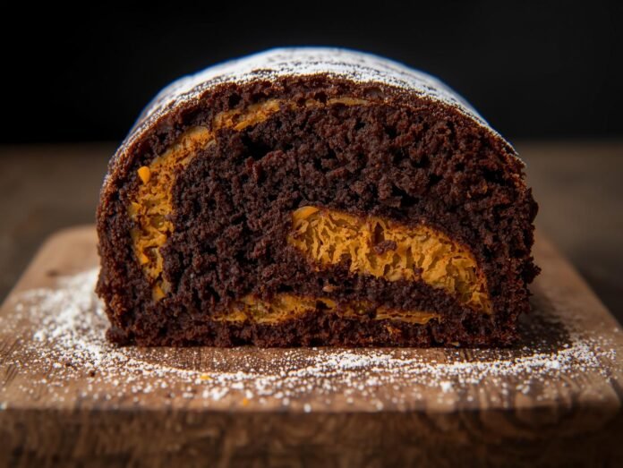 Receita de bolo de chocolate com laranja