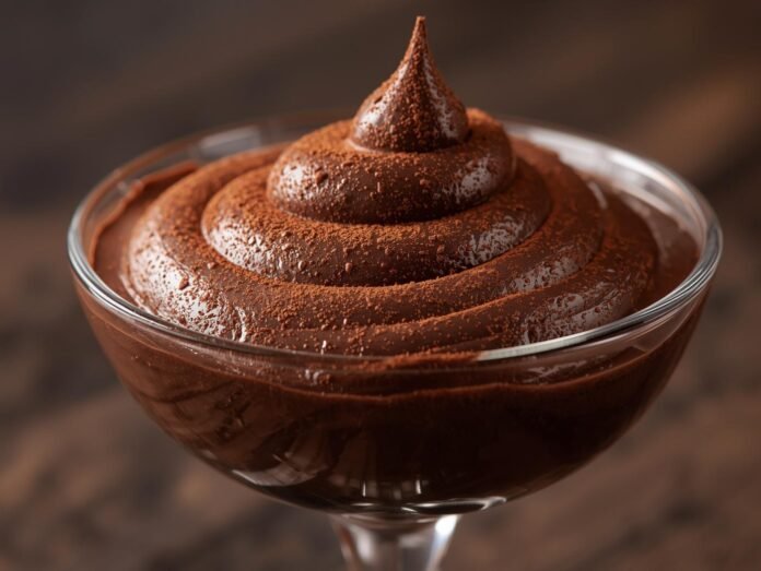 receita de mousse de chocolate