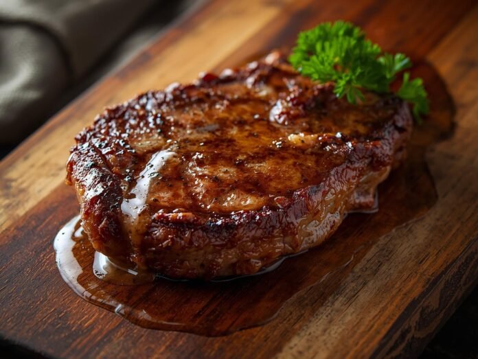 Bisteca com ossos e molho de limão Receita de bisteca com molho de limão