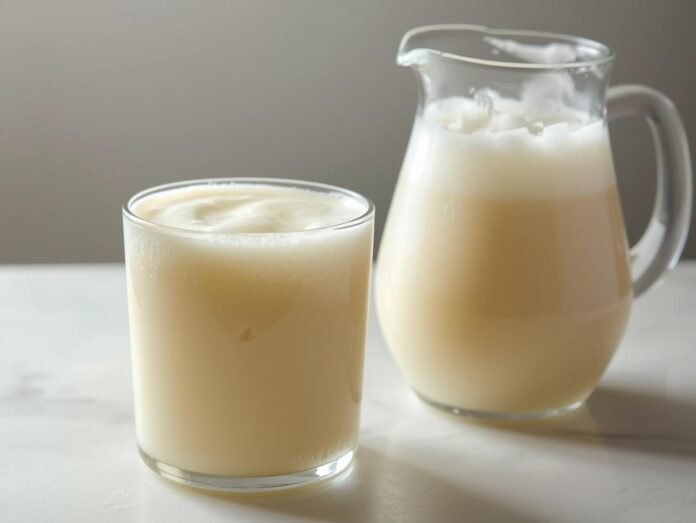 Receita de caipirinha com leite condensado.