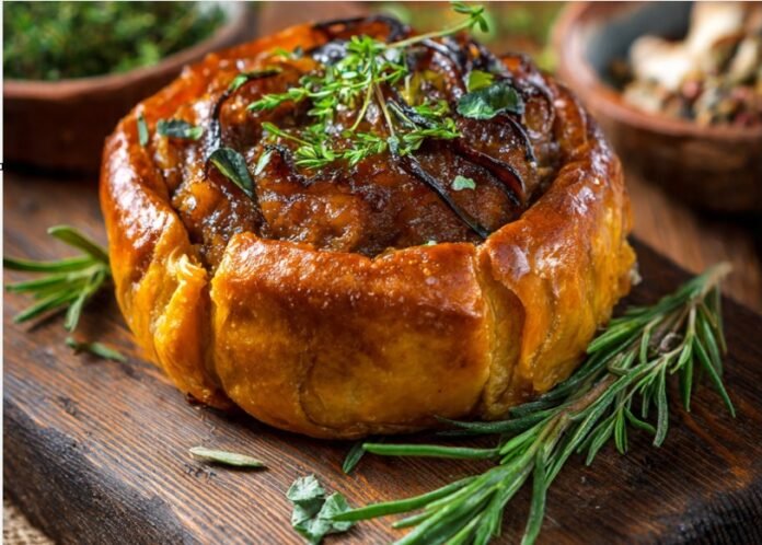 empadão de carne seca com abóbora1 Receita de empadão de carne seca com abóbora