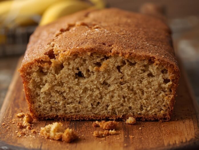 Receita de bolo de banana fit